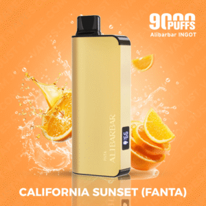 alibarbar vape 9000 california sunset ingot.png