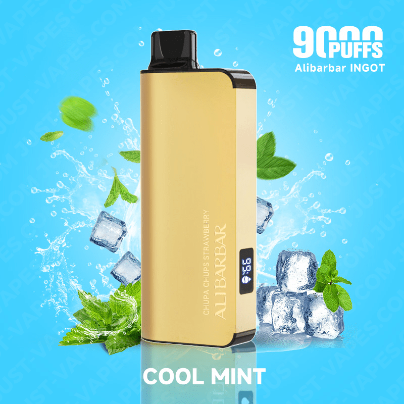 alibarbar vape 9000 cool mint ingot.png