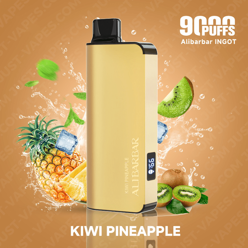 alibarbar vape 9000 kiwi pineapple ingot.png
