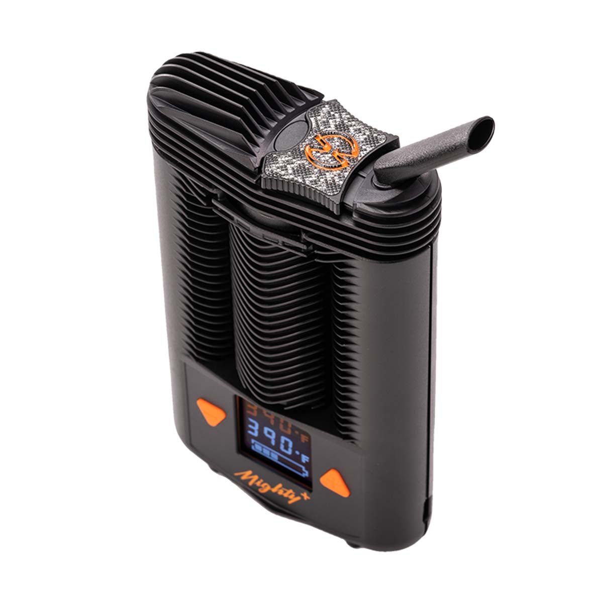 mighty plus vaporizer by storz and bickel side view with mouthpiece.jpg